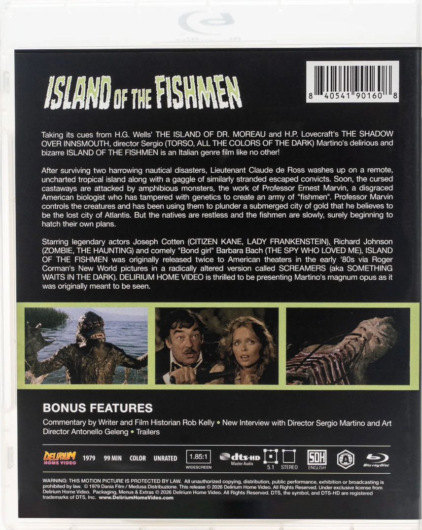 Island of the Fishmen: Limited Edition (DHV-008)(Exclusive)
