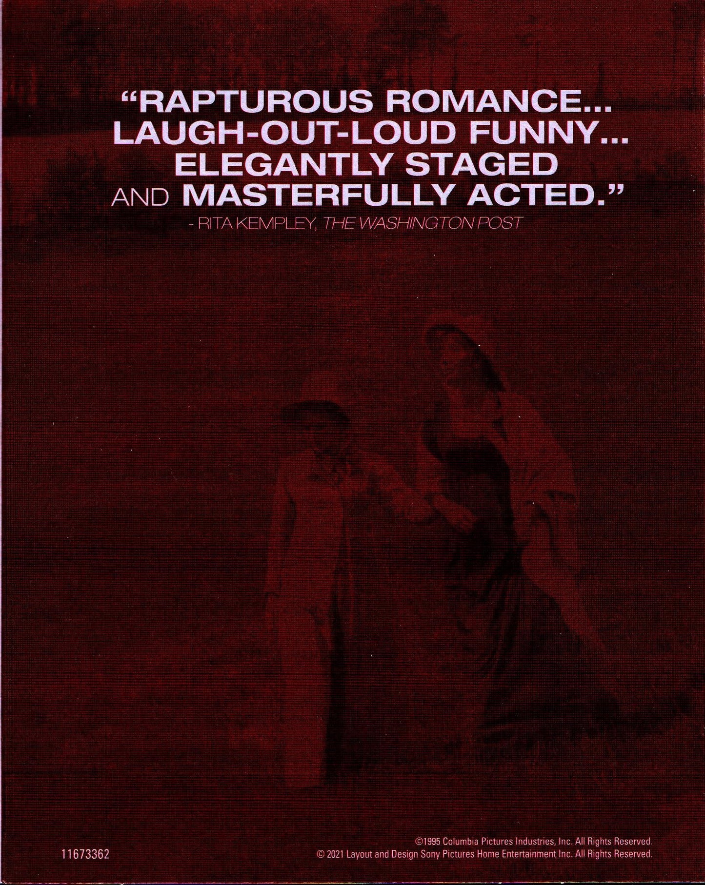 Sense and Sensibility 4K (Slip)