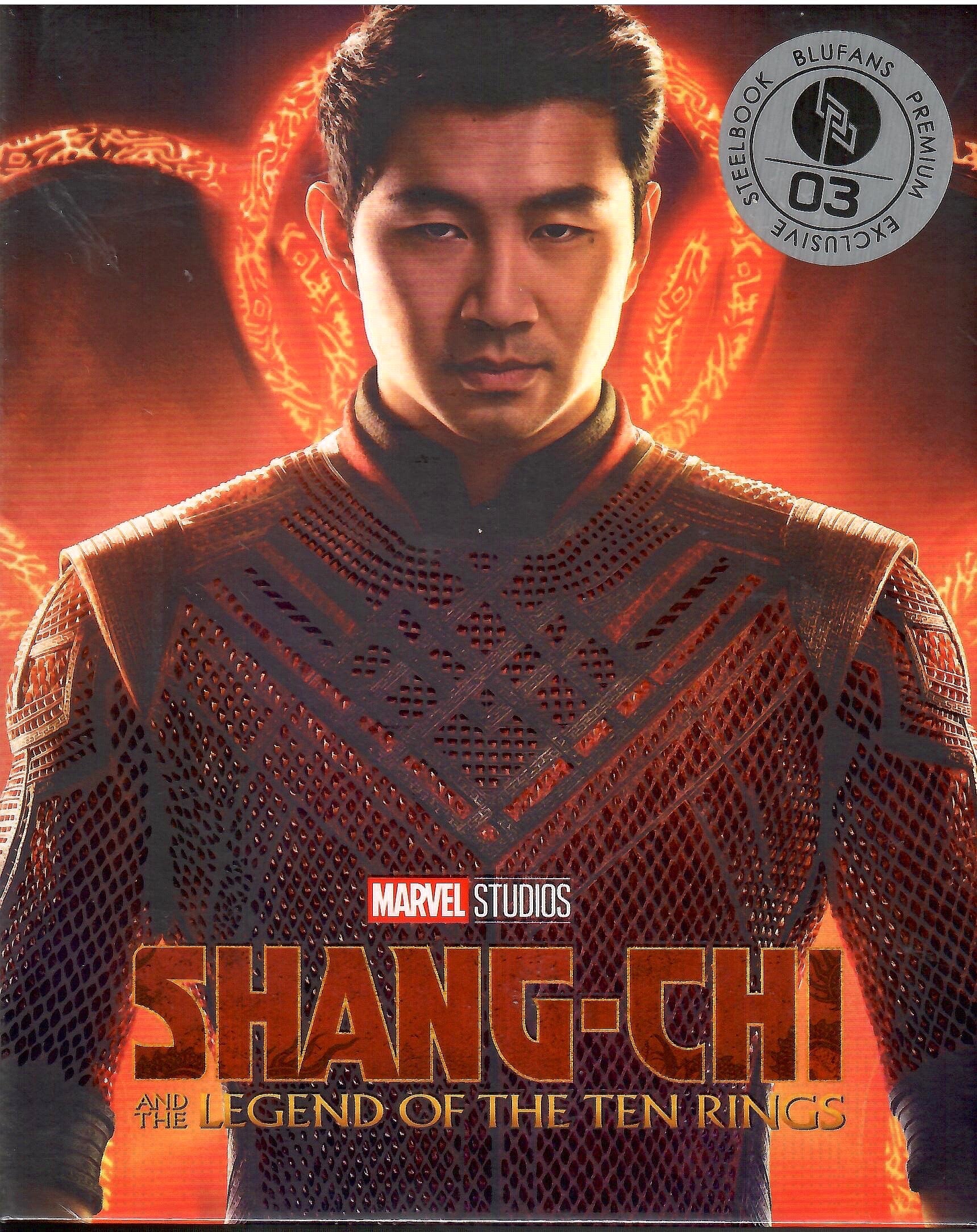 Shang-Chi 4K Blu-ray store Steelbook