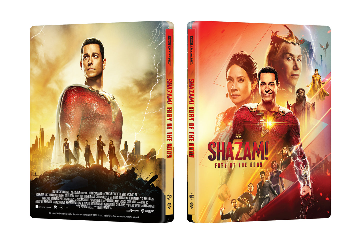 Shazam! - Fury of the Gods 4K Double Lenticular SteelBook (ME#58)(Hong Kong)