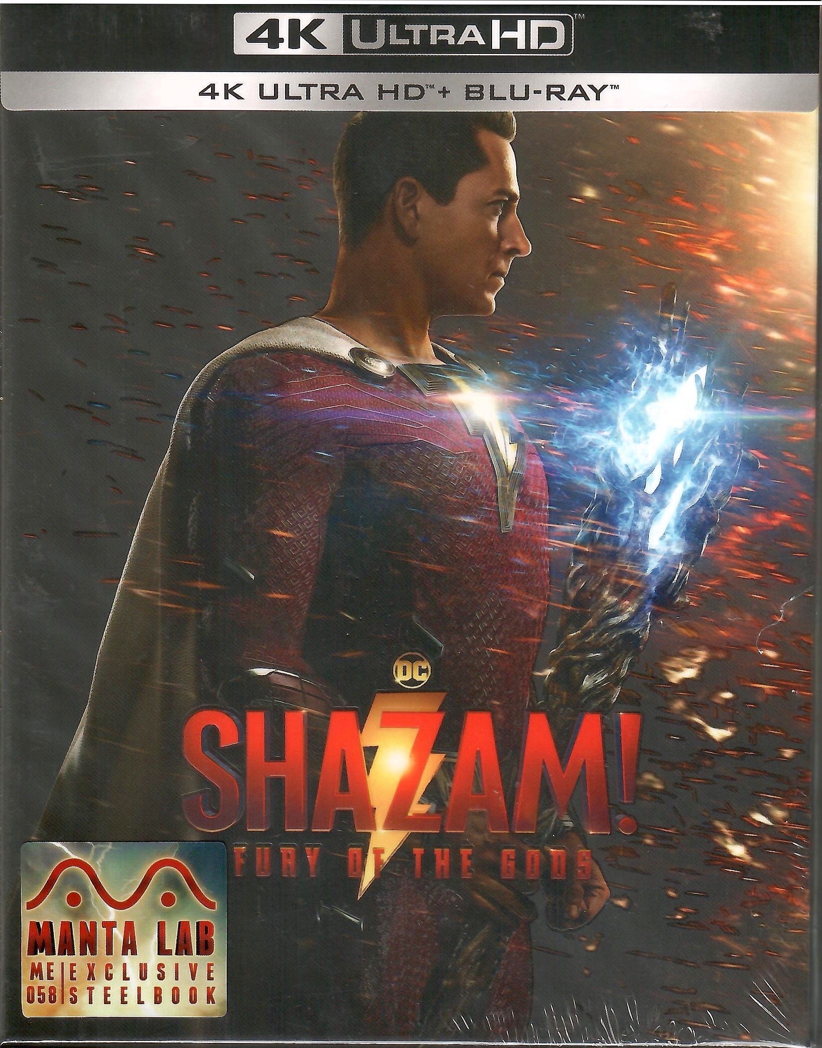 Shazam! Fury of the Gods 4K Blu-ray (4K Ultra HD + Blu-ray + Digital 4K)