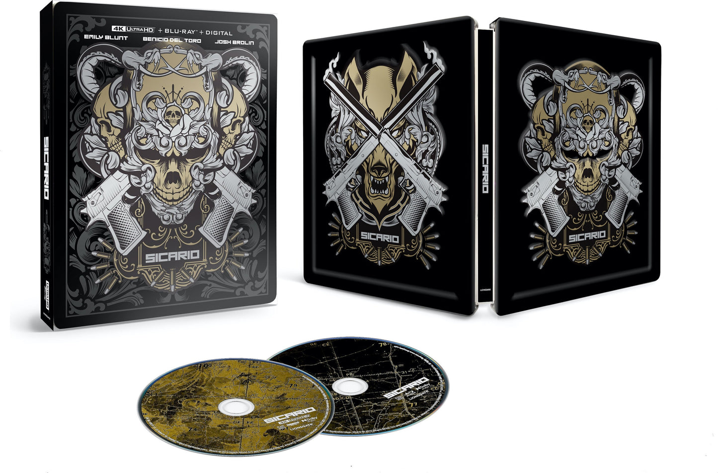 Sicario 4K SteelBook (2015)(Exclusive)