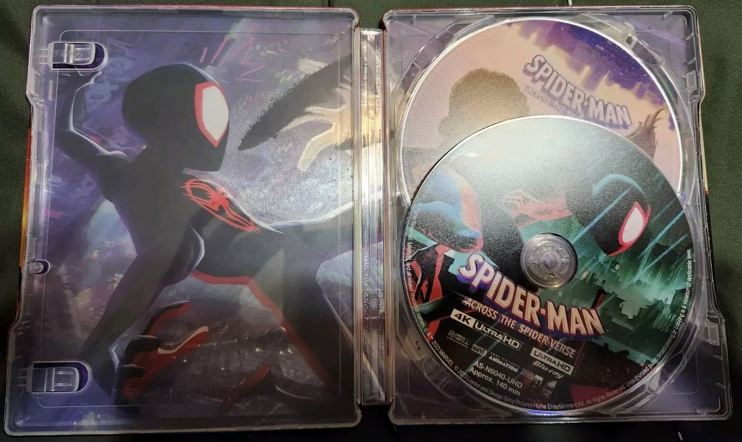 Spider-Man: Across the Spider-Verse 4K 1-Click SteelBook (ME#72)(Hong Kong)