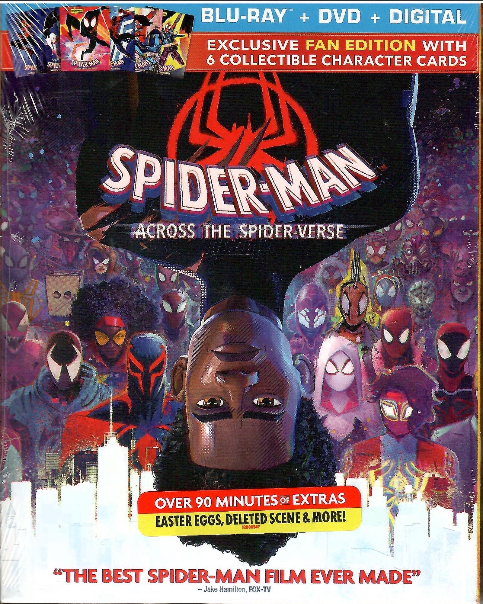 Spider-Man: Across the Spider-Verse w/ Character Cards (Spiderman)(Spi –  Blurays For Everyone