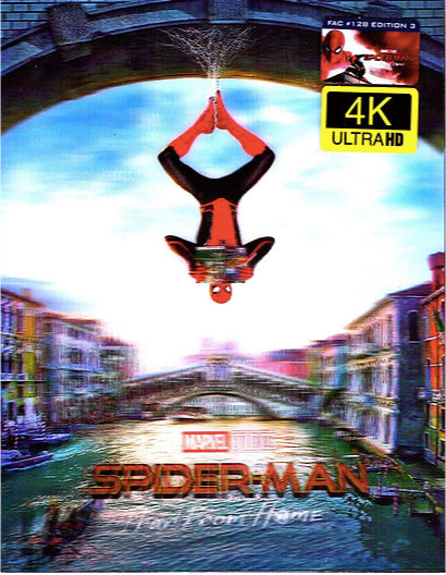 Spider-Man: Far From Home 3D + 4K Lenticular SteelBook (2019)(FAC#128)(Czech)