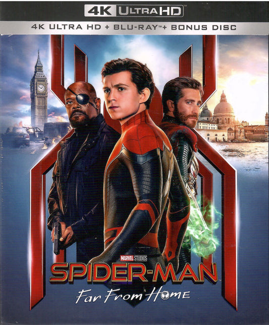 Spider-Man: Far From Home 4K 1-Click SteelBook (ME#65)(Hong Kong)(EMPTY)(Slip Box)