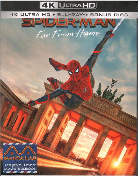 Spider-Man: Far From Home 4K Full Slip SteelBook (2019)(ME#65)(Hong Kong)