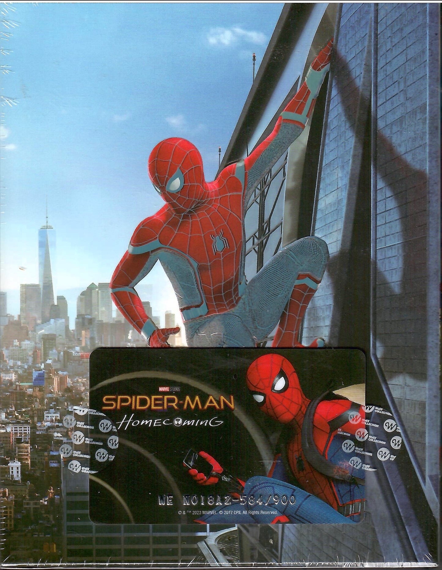 Spider-Man: Homecoming 3D + 4K Full Slip A2 SteelBook (WCE#018)(Korea)