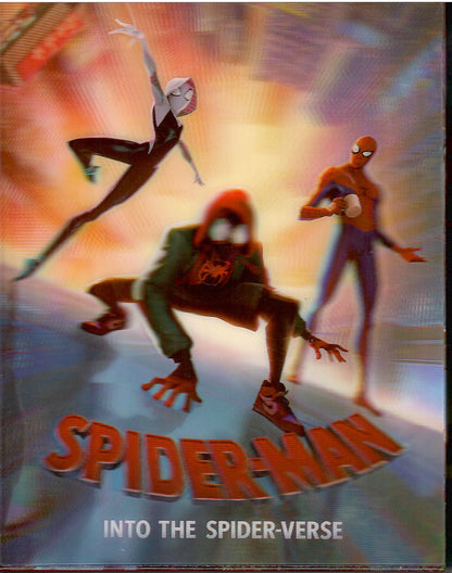 Spider-Man: Into the Spider-Verse 3D + 4K Double Lenticular SteelBook (Blufans #53)(China)