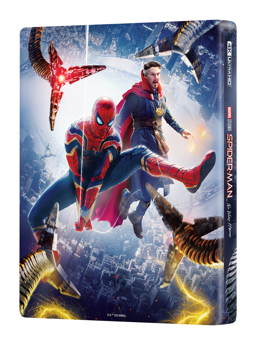 Spider-Man: No Way Home 4K Double Lenticular SteelBook (Spiderman)(2021)(ME#66)(Hong Kong)