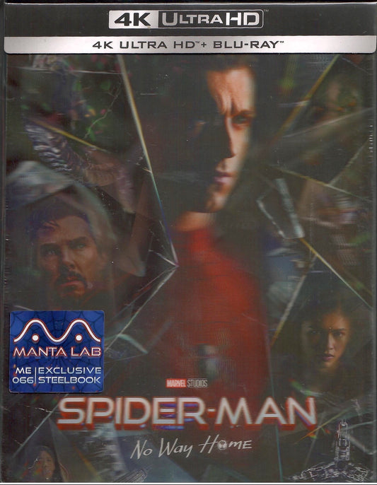 Spider-Man: No Way Home 4K Double Lenticular SteelBook (Spiderman)(2021)(ME#66)(Hong Kong)
