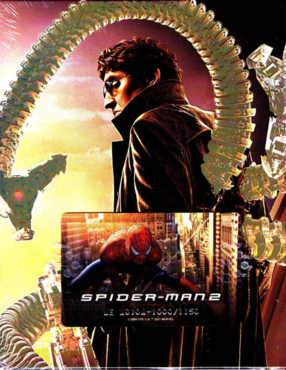 Spider-Man 2 4K Full Slip SteelBook: Extended Cut (WCE#010)(2004)(Korea)