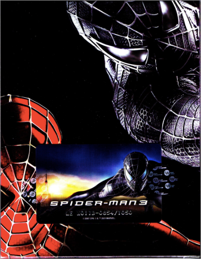 Spider-Man 3 4K Lenticular SteelBook (WCE#011)(2007)(Korea)