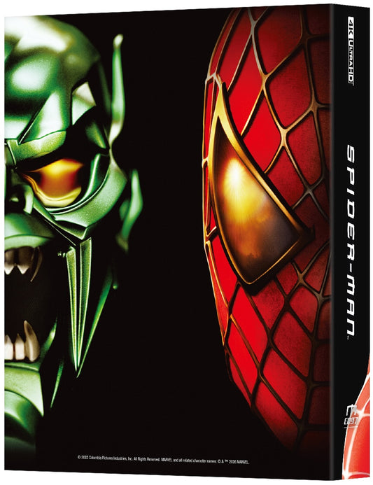 Spider-Man 4K Full Slip SteelBook (ME#97)(2002)(Hong Kong)