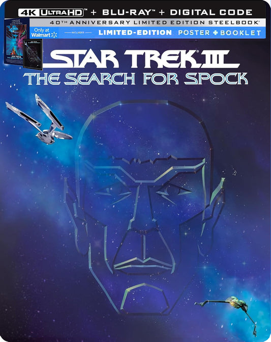 Star Trek III - The Search for Spock 4K SteelBook w/ Poster & Booklet (Exclusive)