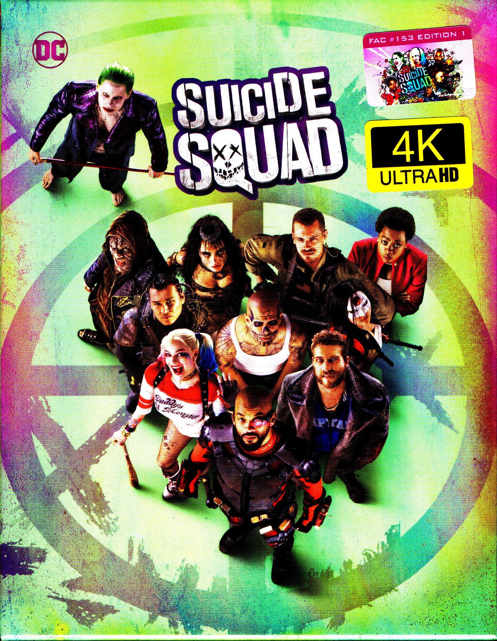 Suicide Squad Film Arena Lenticular 2024 Full Slip