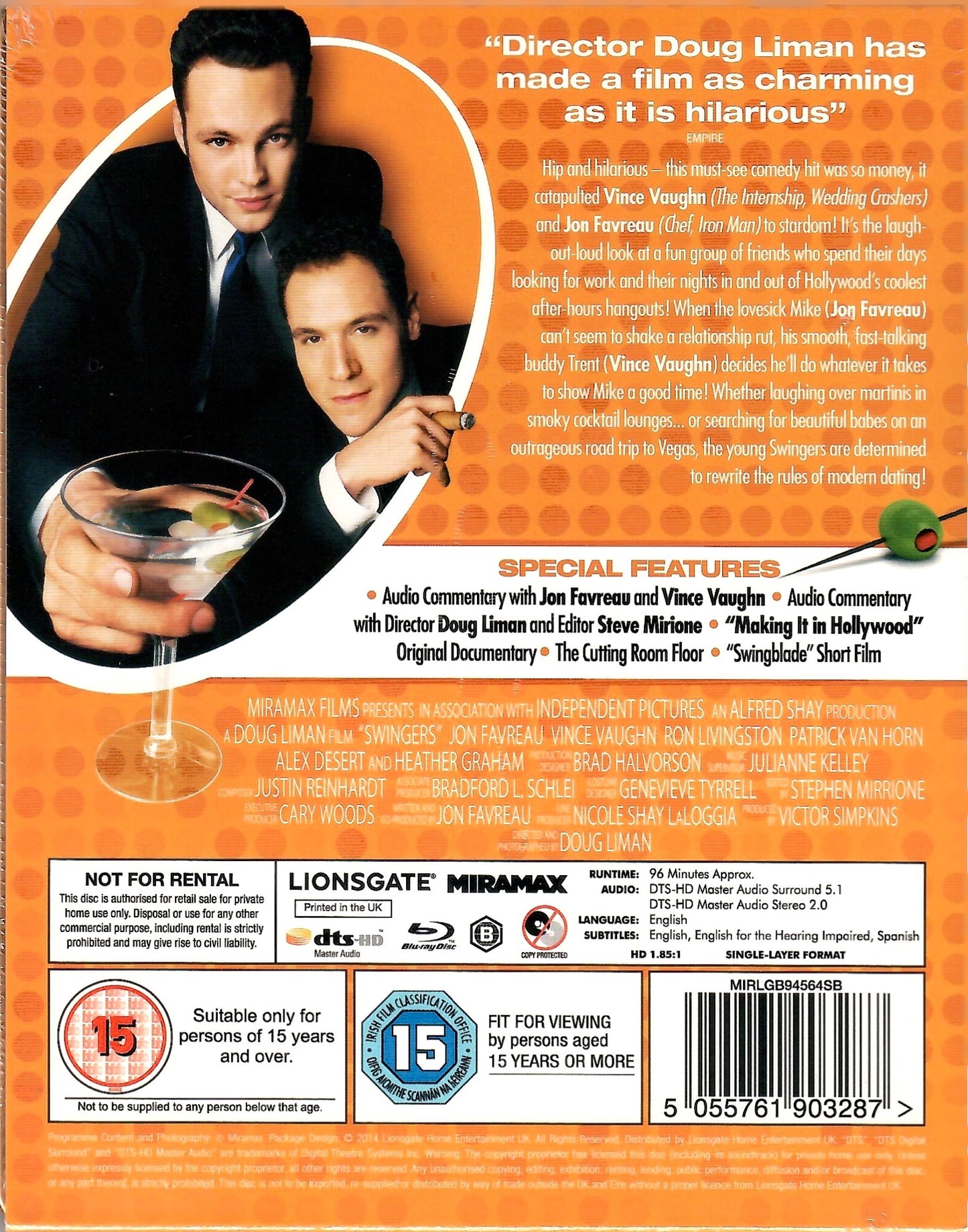 Swingers SteelBook (UK)