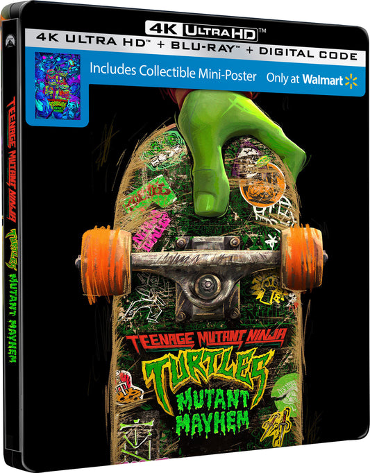 Teenage Mutant Ninja Turtles: Mutant Mayhem 4K SteelBook w/ Poster (Exclusive)