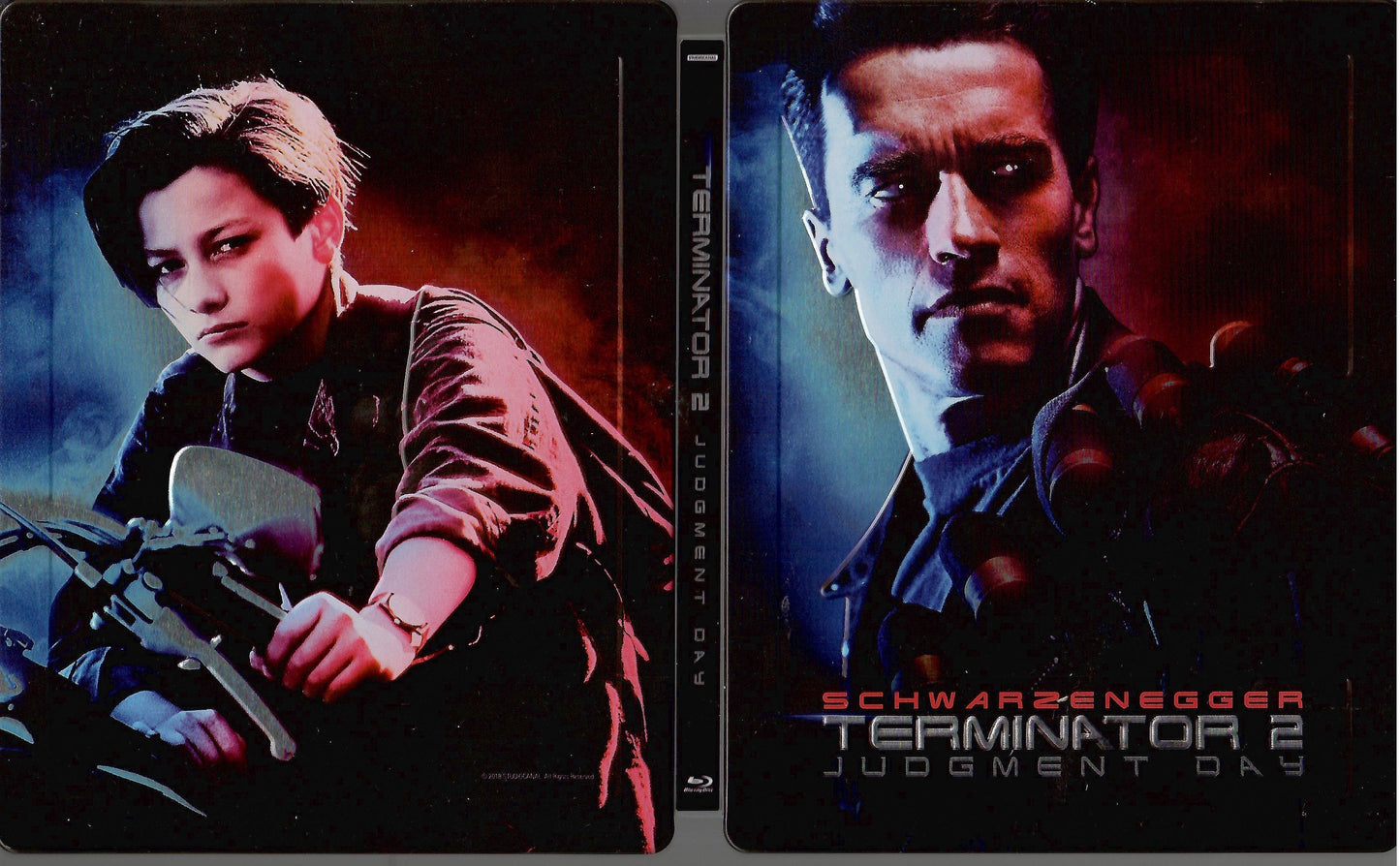 Terminator 2: Judgment Day 3D 1/4 Slip SteelBook (1991)(FAC#110)(Czech)
