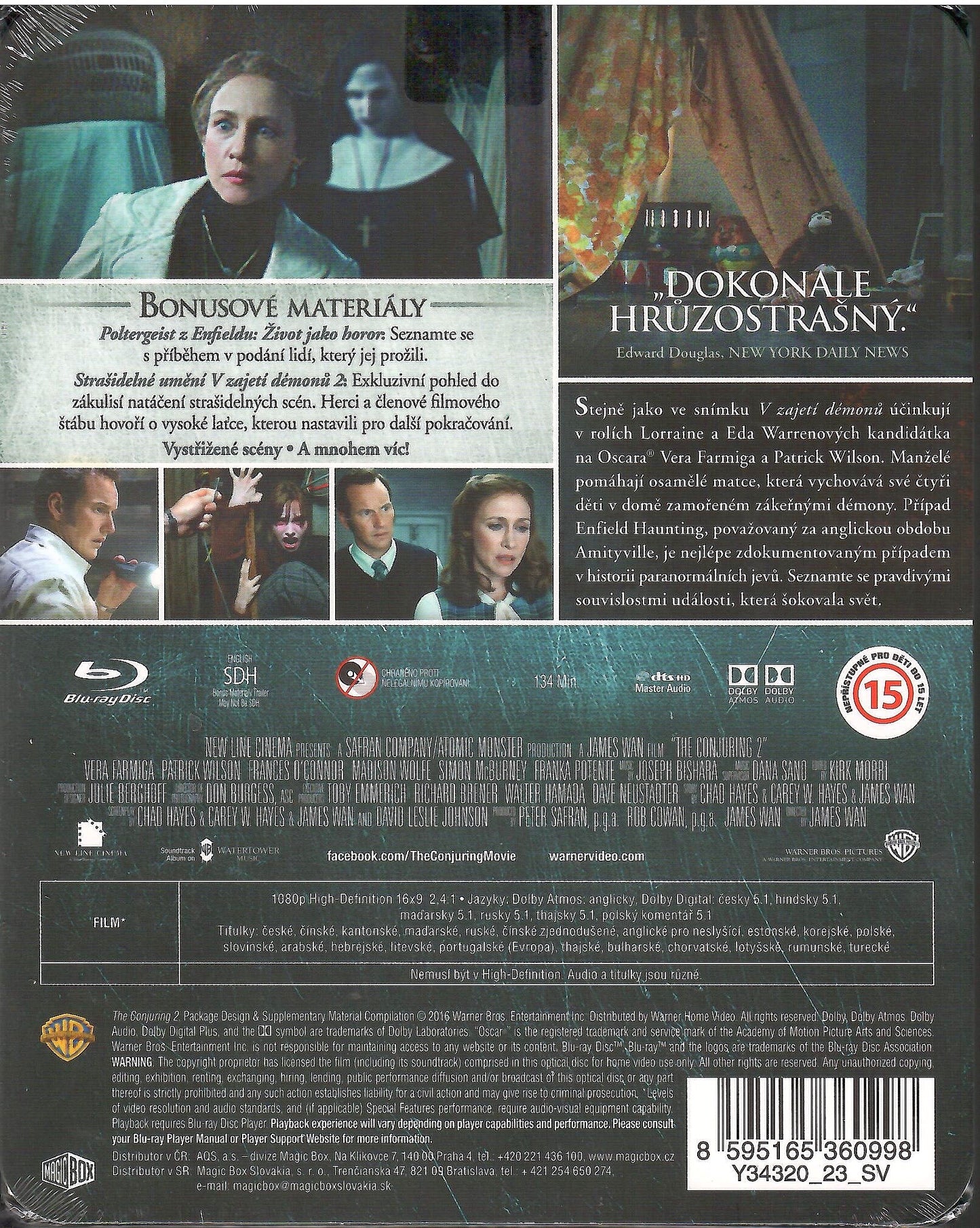 The Conjuring 2 SteelBook (Czech)