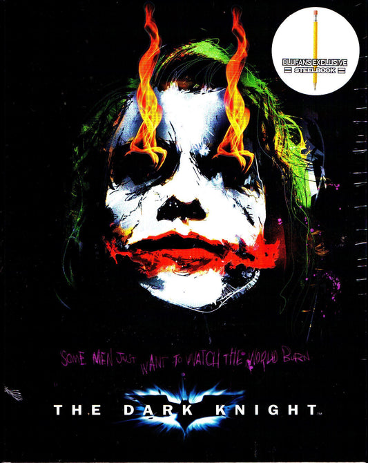 The Dark Knight Full Slip SteelBook (2008)(Blufans #61)(China)