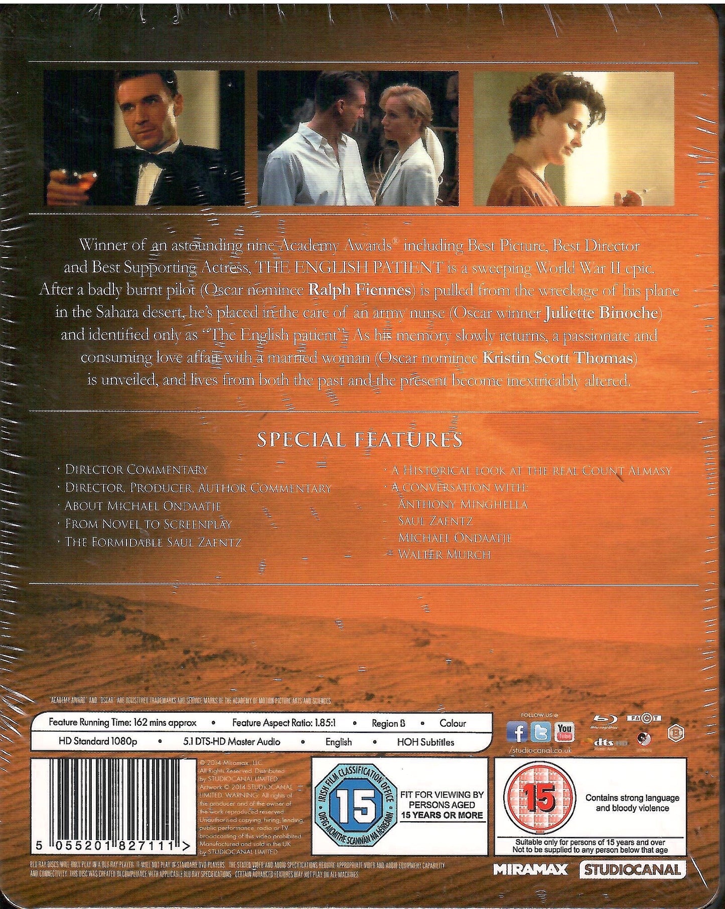 English Patient SteelBook (UK)