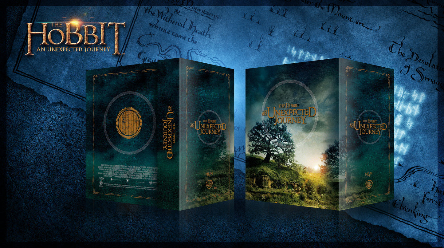 The Hobbit: An Unexpected Journey 4K 1-Click SteelBook (Blufans#103)(China)(EMPTY)(Slip Box)