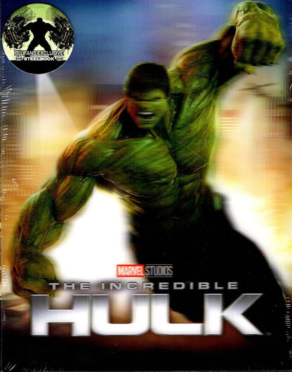 The Incredible Hulk 4K 1-Click SteelBook (Blufans #30)(China)
