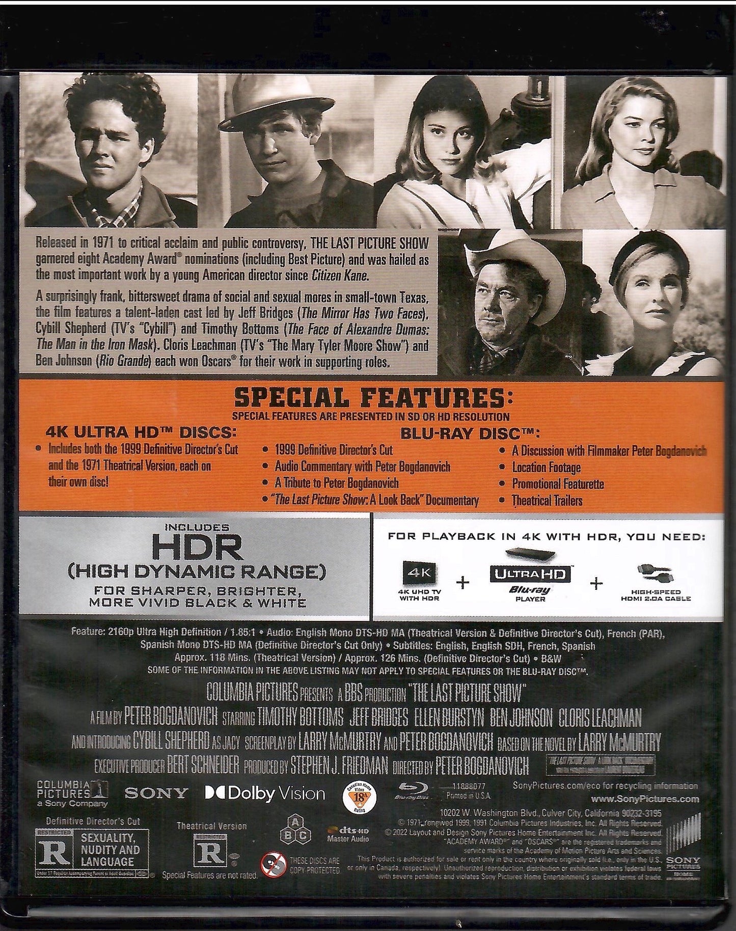 The Last Picture Show 4K: Director's Cut