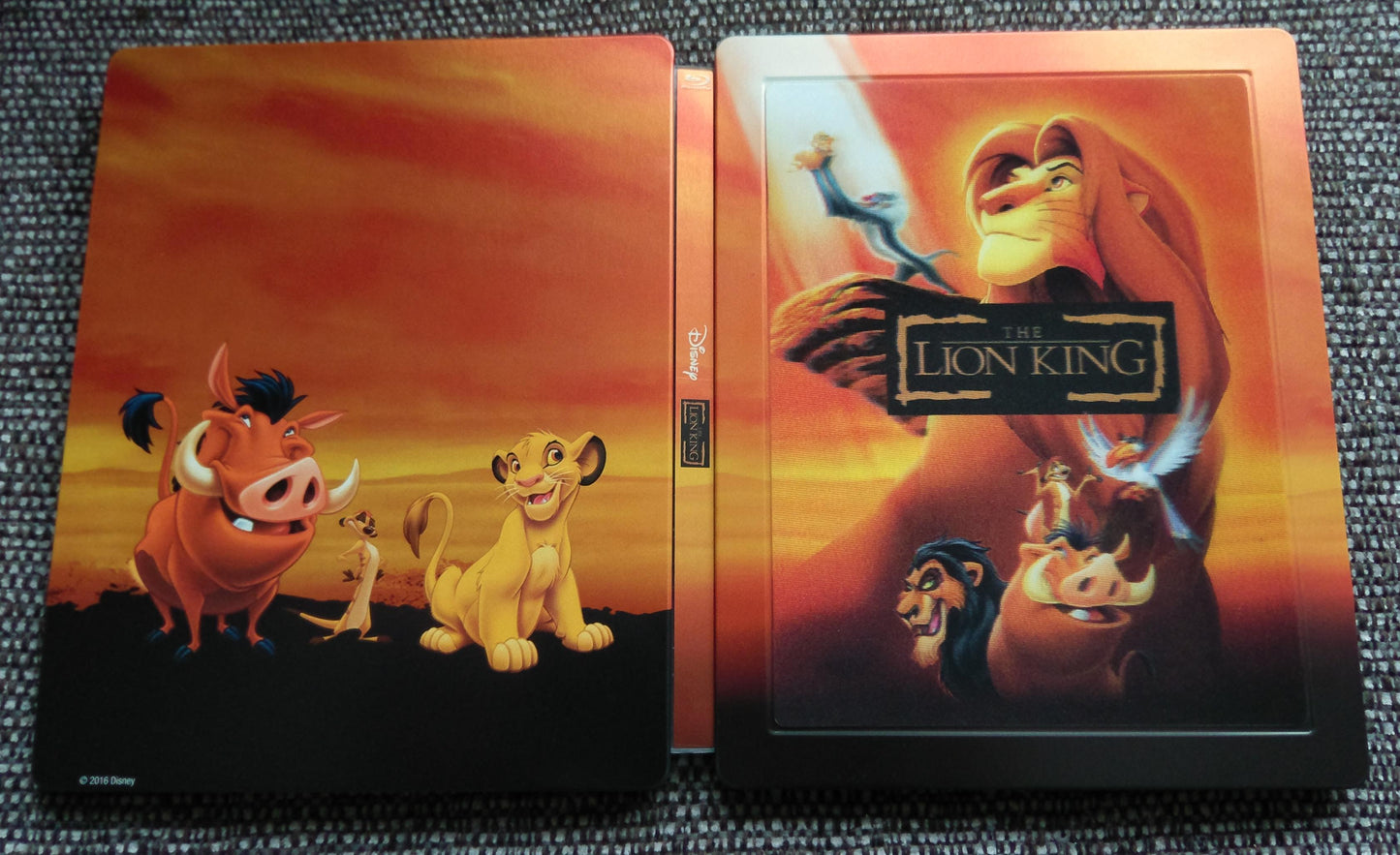 The Lion King 3D SteelBook w/ Lenticular Magnet: Disney Collection #32 (1994)(UK)