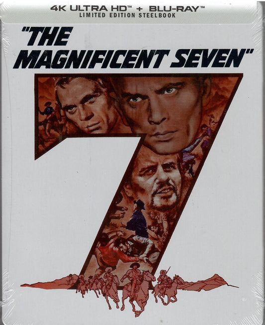 The Magnificent Seven 4K SteelBook (1960)(Exclusive)