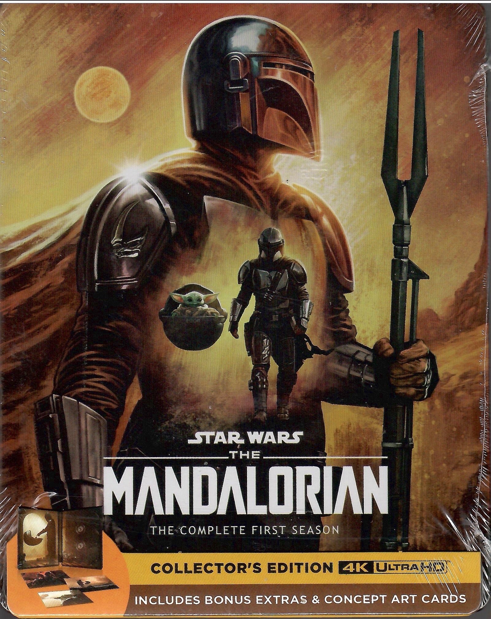 The Mandalorian Saison 1 Blu Ray 4K Steelbook