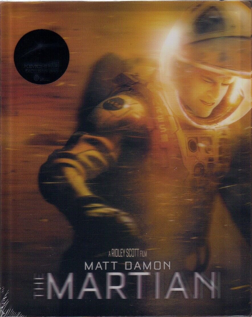 The Martian 3D Lenticular SteelBook (2015)(KE#30)(Korea) – Blurays