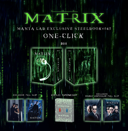 The Matrix 4K 1-Click SteelBook (1999)(ME#45)(Hong Kong)