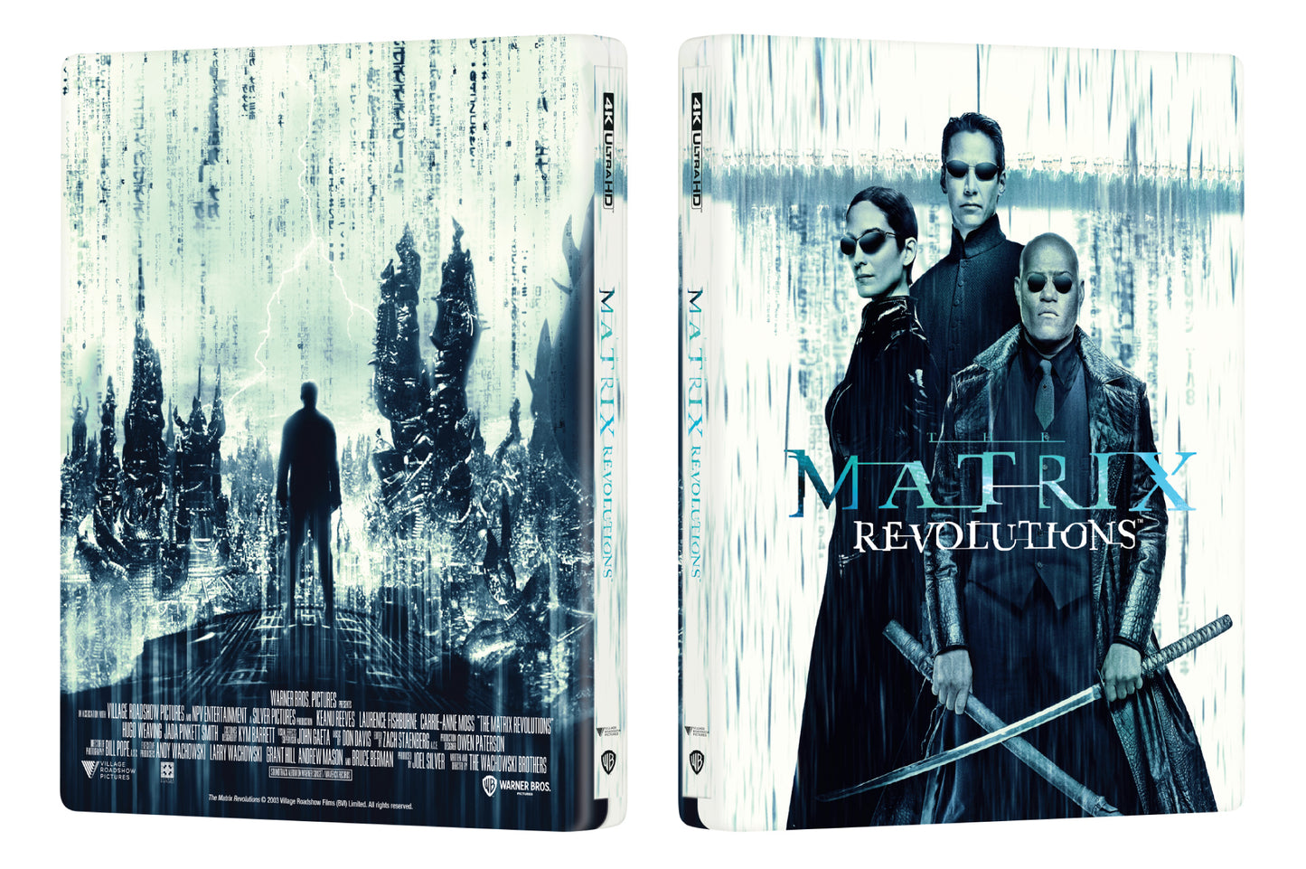 The Matrix Revolutions 4K 1-Click SteelBook + Figurine (ME#47)(Hong Kong)