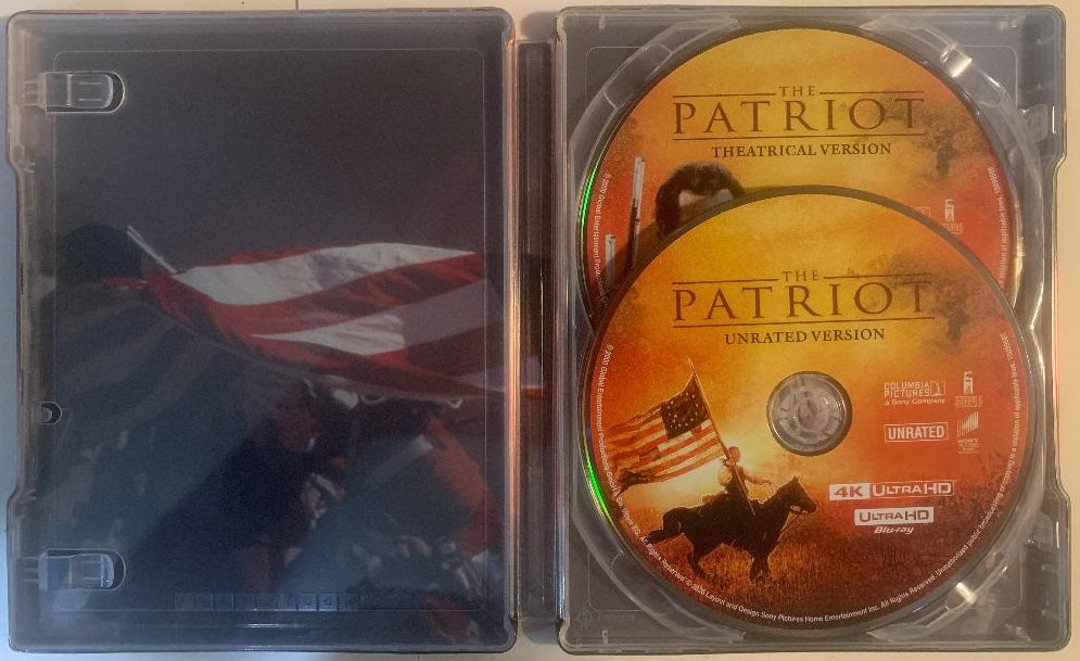 The Patriot 4K SteelBook