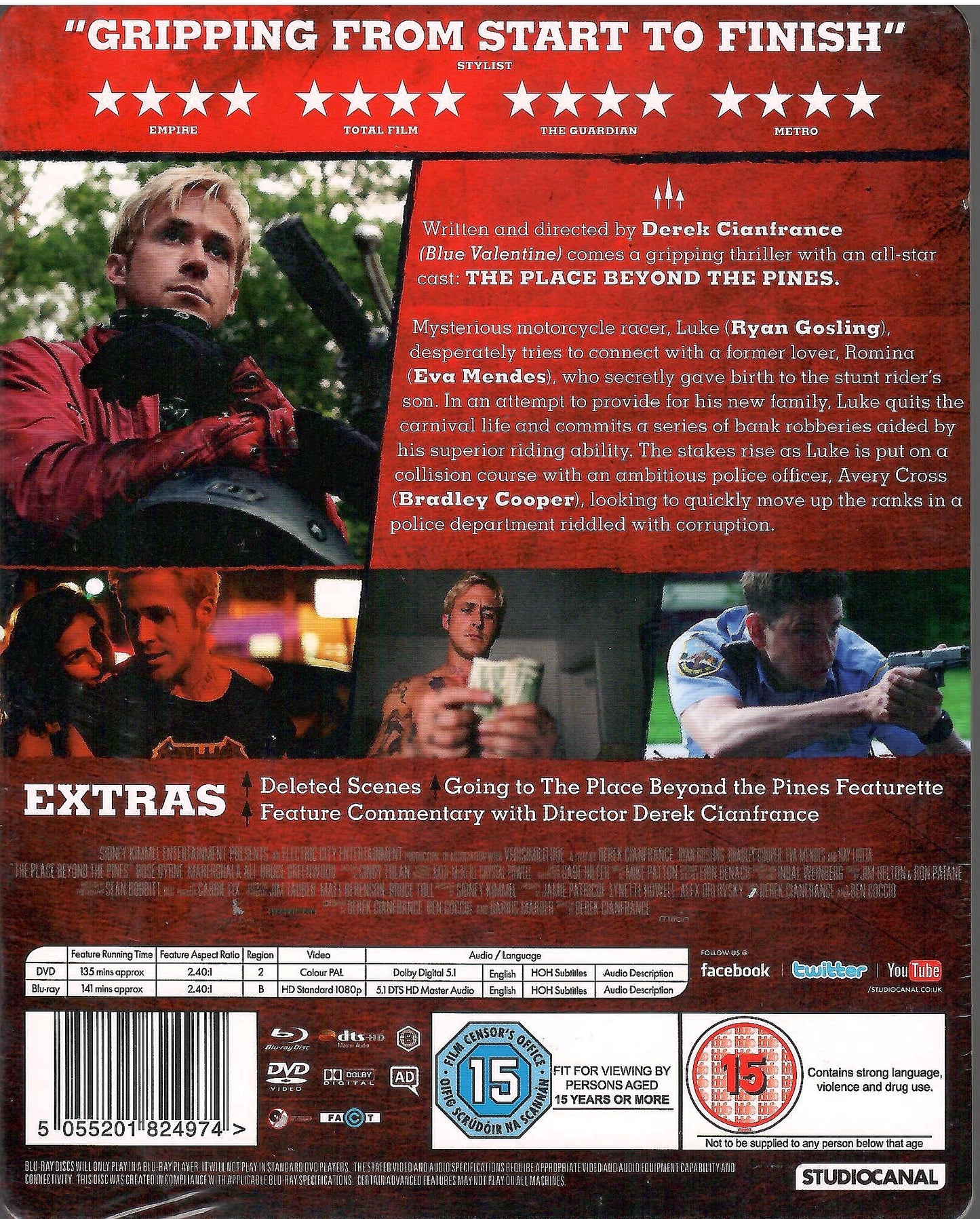 The Place Beyond the Pines SteelBook (UK)