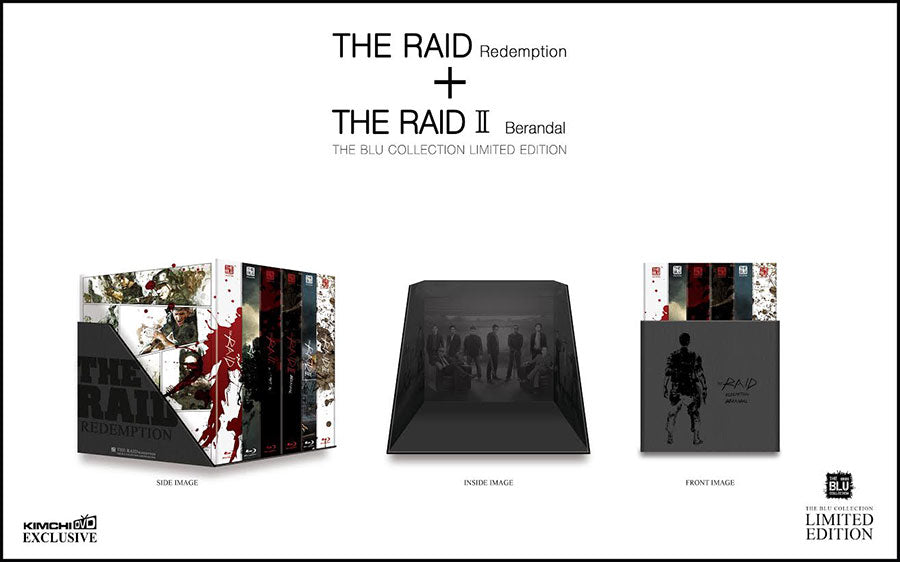The Raid 1 & 2 1-Click SteelBook (KE#20-#21)(Korea)