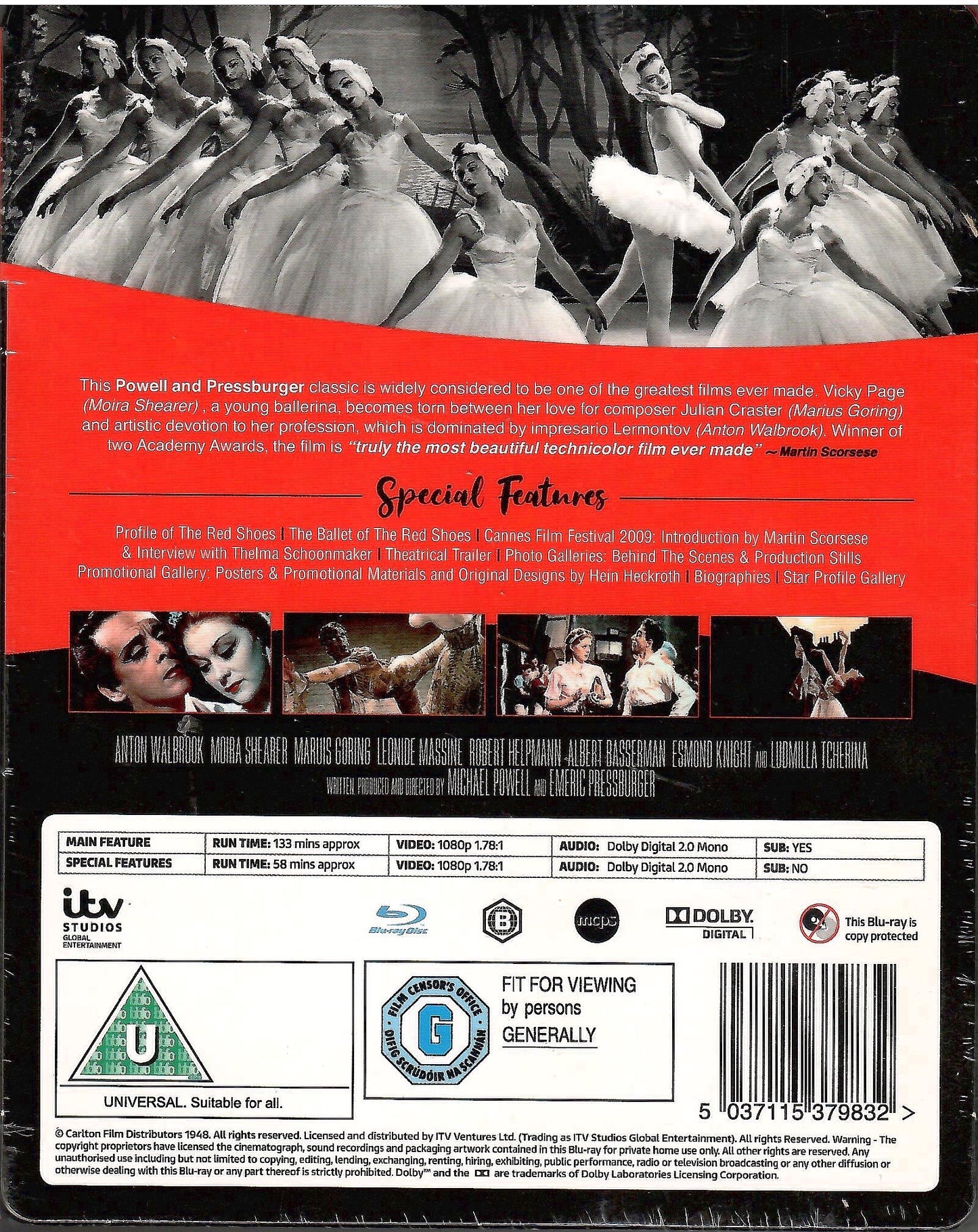 The Red Shoes SteelBook (UK)