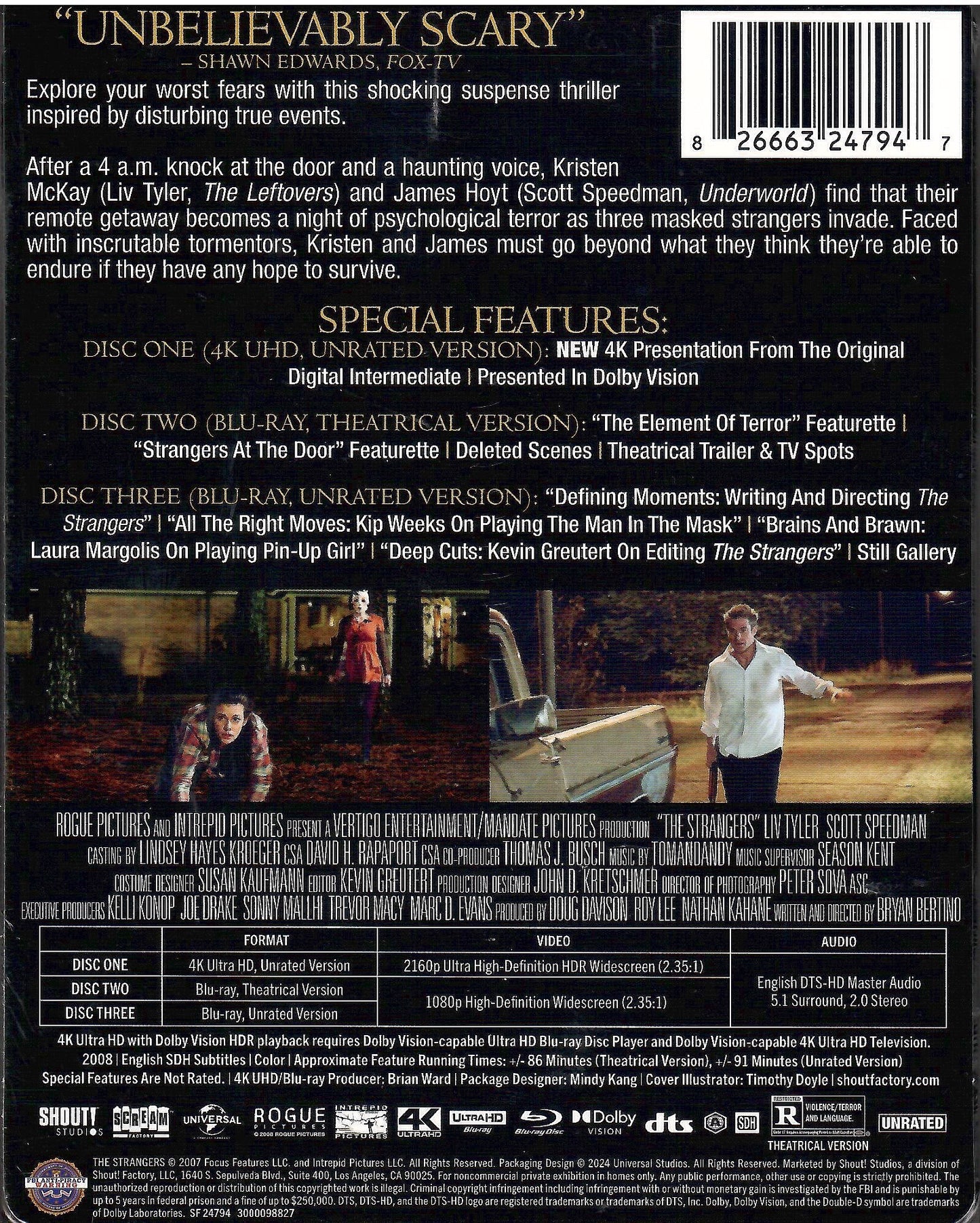 The Strangers 4K SteelBook (2008)