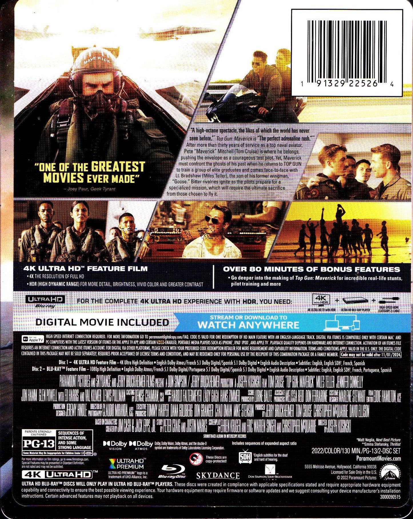 Top Gun: Maverick 4K SteelBook