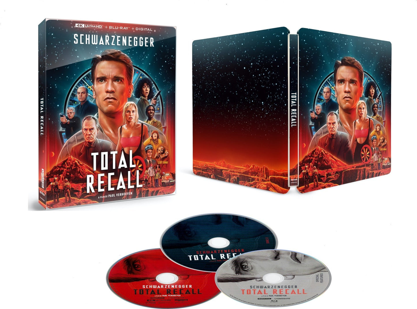 Total Recall 4K SteelBook (1990)(Exclusive)