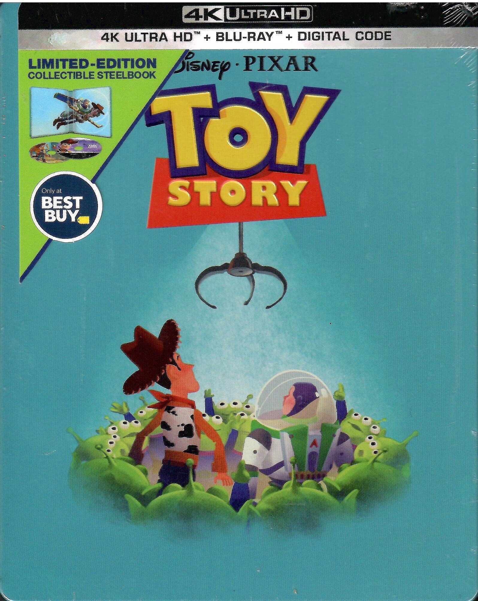 Toy Story on sale 1 2 3 4 Steelbook Disney Pixar 4K Bluray