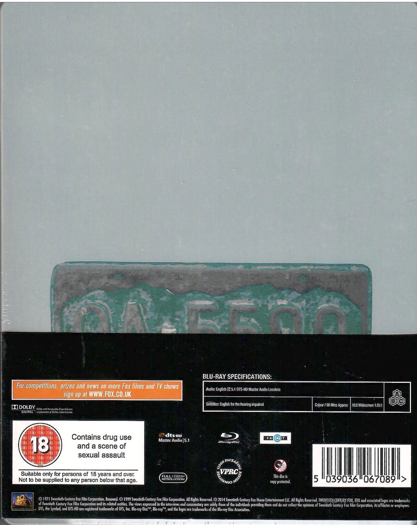 Vanishing Point SteelBook (UK)