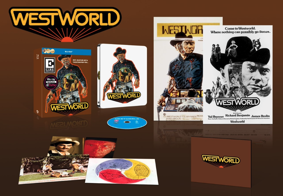 Westworld Full Slip SteelBook: Cine Edition (1973)(UK) – Blurays