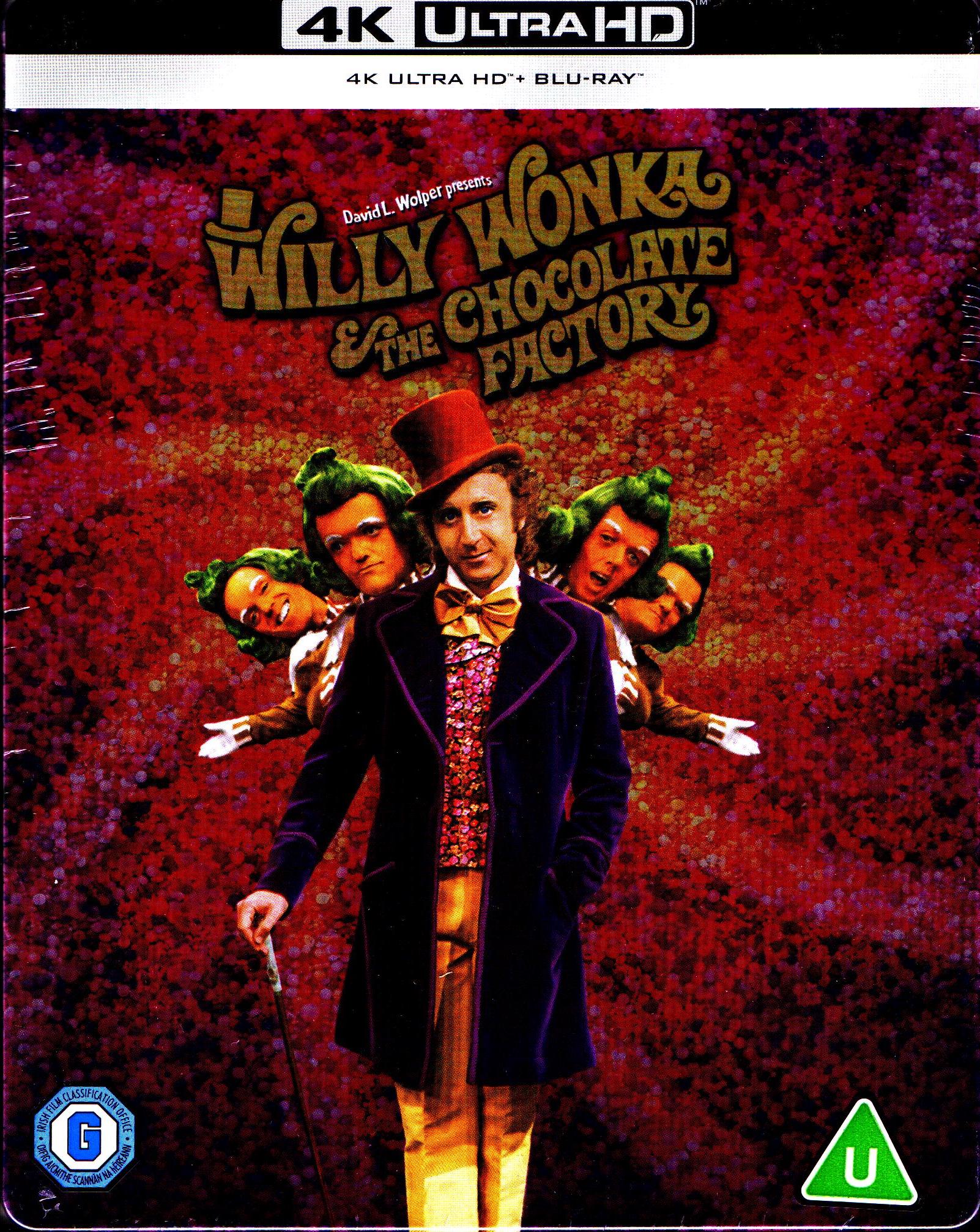 Warner Bros. Pictures Charlie Et La Chocolaterie (1971) Édition Steelbook