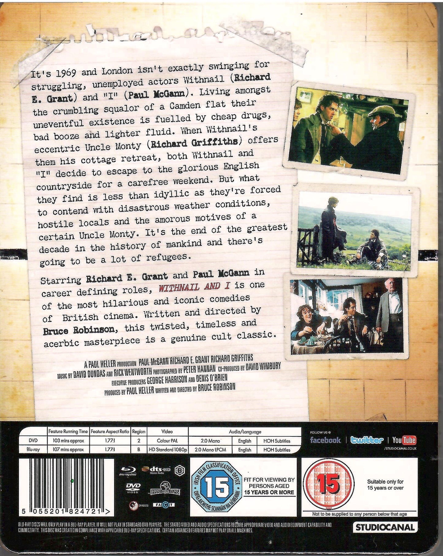 Withnail and I SteelBook (UK)