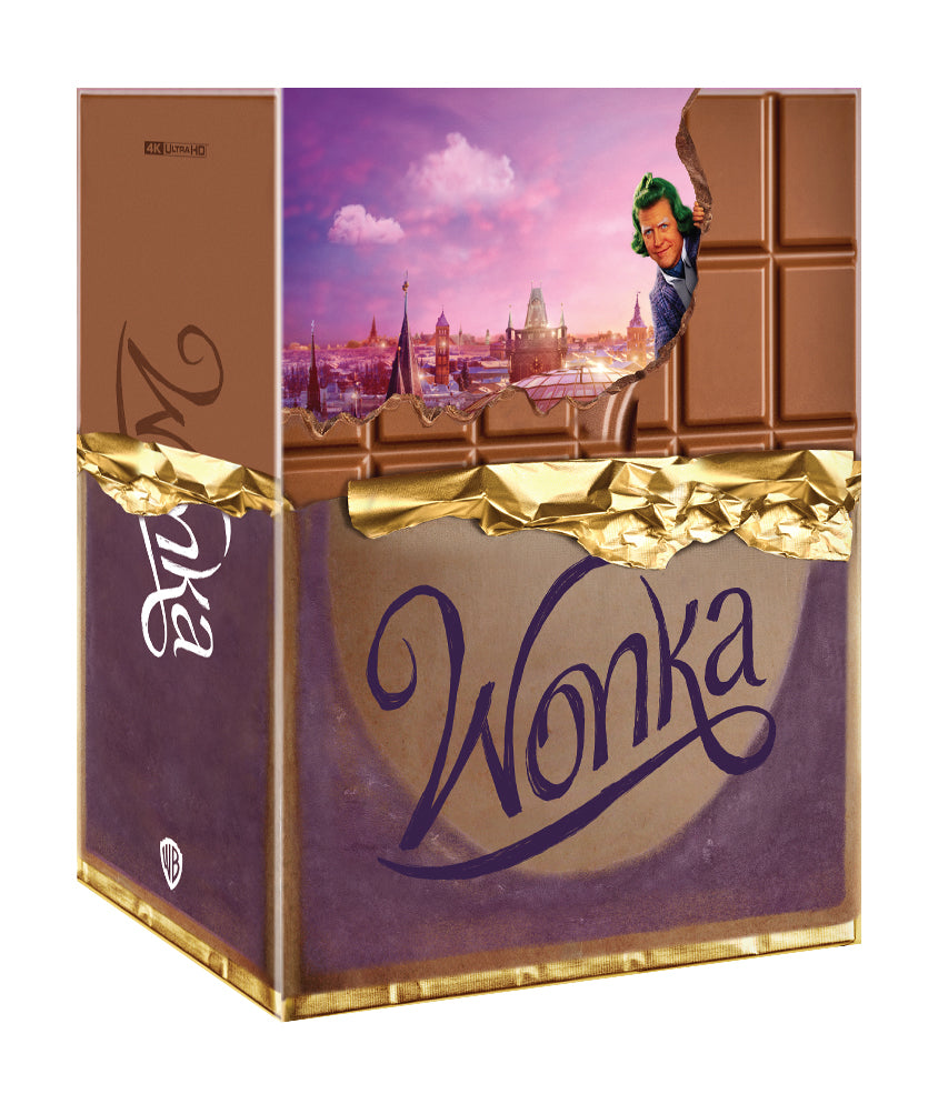 Wonka 4K 1-Click SteelBook (2023)(ME#68)(Hong Kong)(EMPTY)(Slip Box)