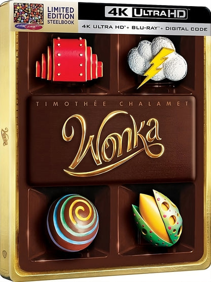 Wonka 4K SteelBook (2023)(Exclusive)