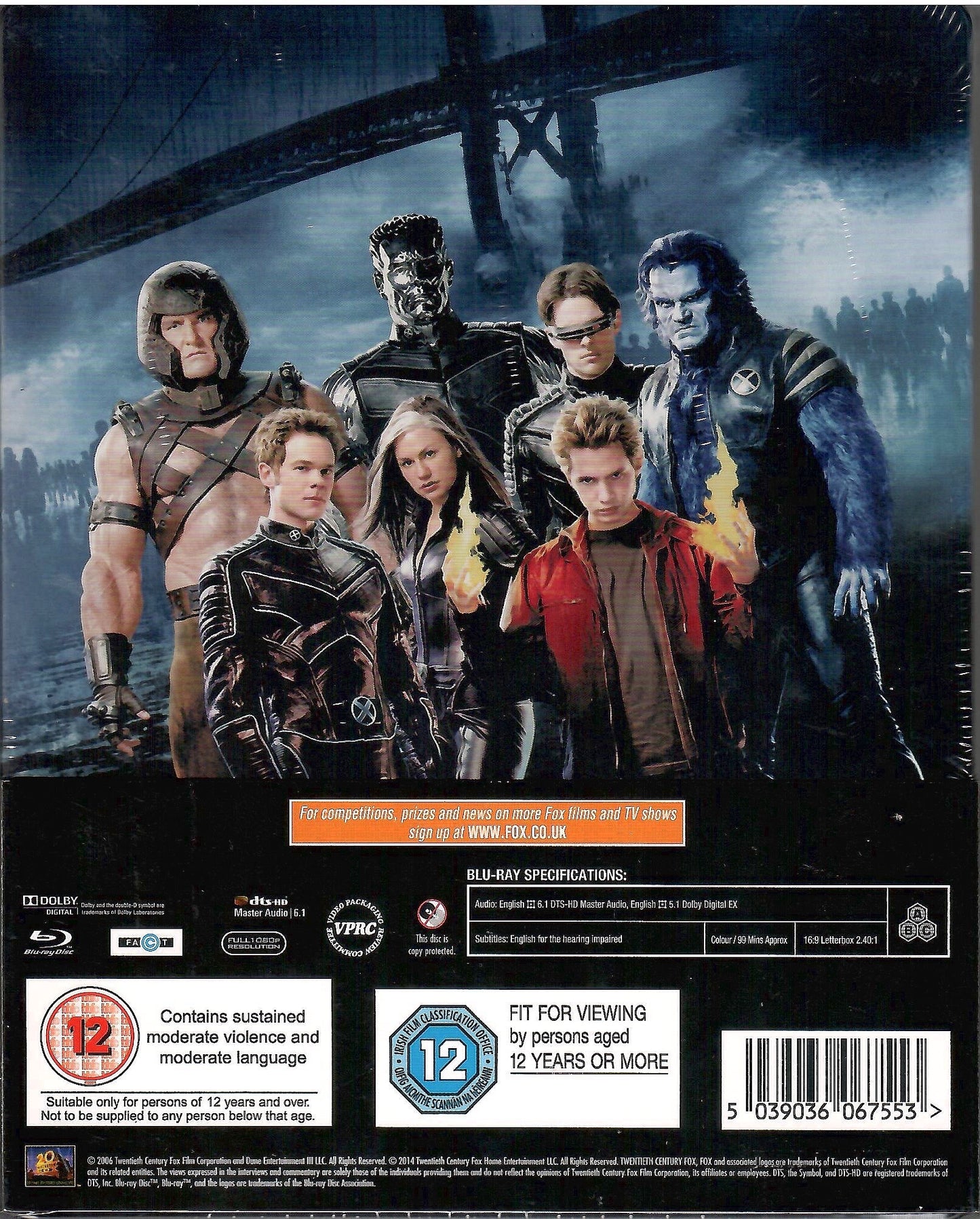 X-Men: The Last Stand SteelBook (UK)